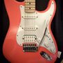 Squier Sonic Strat HSS (Coral) + bag + tuner + guitar strap + cable Image 4