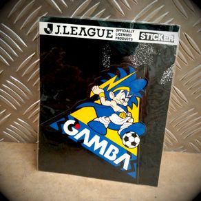 Vintage 1992 Gamba Osaka J League Sticker Decal Soccer  Football Japan JLeague 1990s Retro