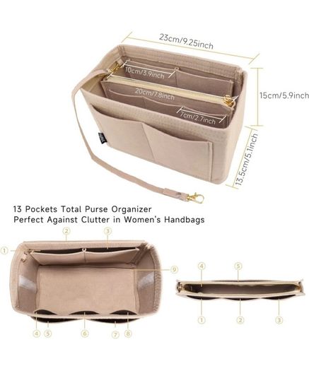 Hand bag organiser