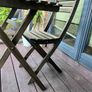 IKEA ASKHOLMEN Outdoor Table and 2 Folding Chairs Set  Good condition Image 8