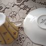 Wedgewood Harlequin Collection Yellow Butterfly Cup and Saucer Image 6