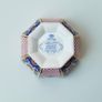 Aynsley "Imperial" fine bone china octagonal footed bowl with 22 karat gold accents height 6cm  diameter 11.5cm Image 6