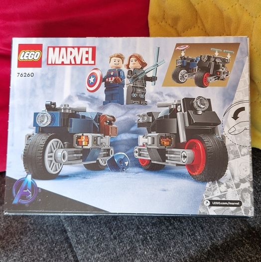 LEGO Marvel Black Widow and Captain America (76260) free shipping