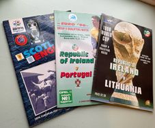 Job Lot Football Programmes / 90s Ireland