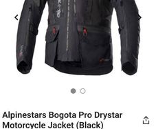 Alpinestars Bogota Dry star jacket and bottoms.