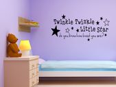 Twinkle Twinkle Little Star Kids Wall Stickers