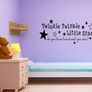 Twinkle Twinkle Little Star Kids Wall Stickers Image 3