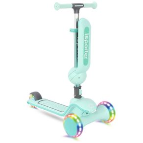BNIB Isporter 2-In-1 Scooter With 360 Seat In Green