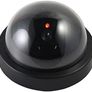 Dummy Camera, Home Security Fake Camera Imitation Dummy Security Camera Dome With Flashing LED Light Image 2