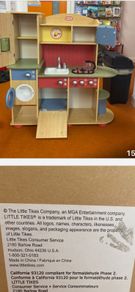 little tikes wooden kitchen