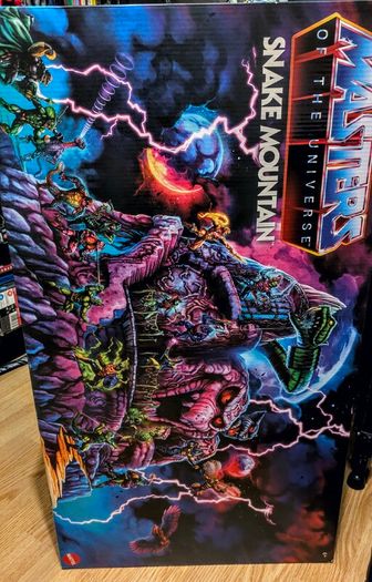Masters of the Universe Origins Snake Mountain Playset