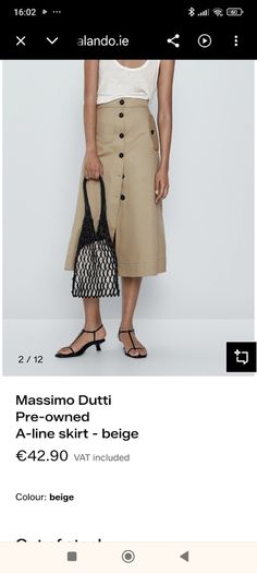 Massimo Dutti Skirt