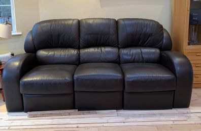 Leather Sofa 3-2-1