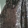 UNSIGNED black sequins and sheer bodycon Sz 8 Image 7