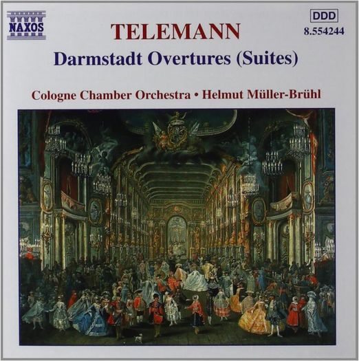 Telemann. Darmstadt Overtures (Suites). CD. Free Postage!