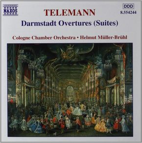 Telemann. Darmstadt Overtures (Suites). CD. Free Postage!