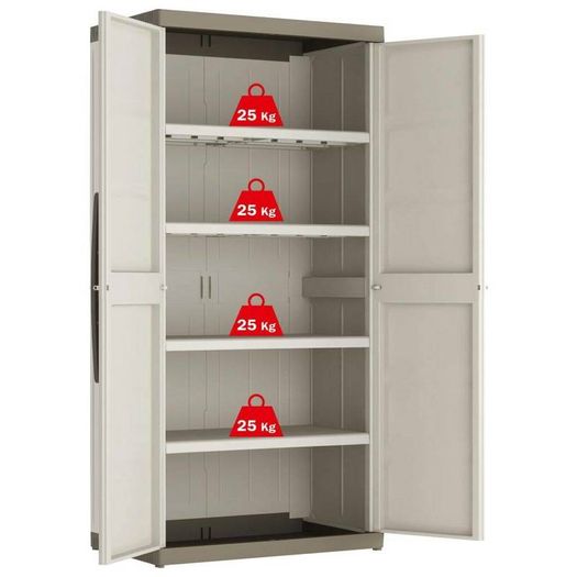 Keter Storage Cabinet with Shelves XL - Free Delivery Nationwide