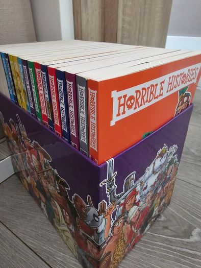 Horrible Histories Blood Curdling Box of Books