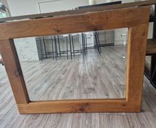 Solid Oak Mirror