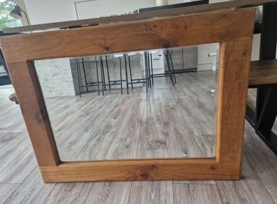 Solid Oak Mirror