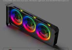 Anidees Graphic Card Cooler 3 x80mm PWM fan