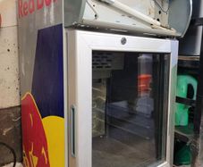 red bull fridge