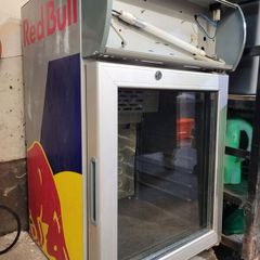 red bull fridge