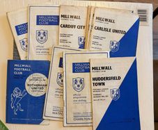 Millwall Football Club. Collection of Vintage Match Programmes. 1960's and 1970's.