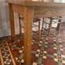 Solid Oak Dining Table. Image 5
