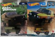 Land Rover Defender, Range Rover Classic - Collectors Set - Premium Hot wheels