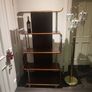 Bentwood Style Walnut Bookcase Image 3