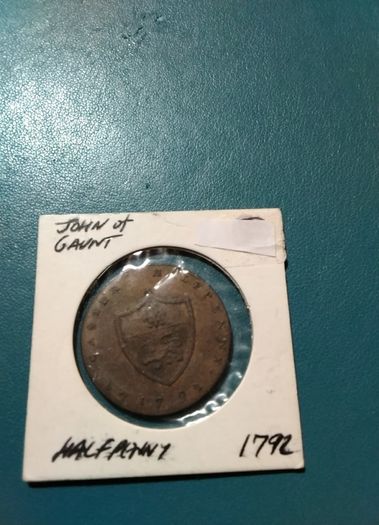 John  O  Gaunt Halfpenny