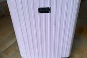 Pink midium size suitcase