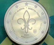 Portugal 2 Euro Base Metals Proof Coin 2025 - Worldwide Scouting