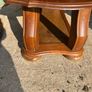 Solid maghoney 2 tier coffee table. Heavy piece Image 6