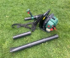 Lidl Parkside 52cc petrol backpack leaf blower model PBLG52A1