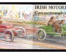 1989 Ireland Irish Motoring Commemorative Stamps Booklet Mint Never Hinged (MNH)  (inc. photos of panes)