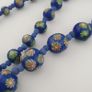 Antique Venetian Style Floral & African Glass Beads Necklace Image 4