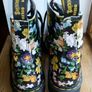 Mint Dr Martens Pascal 8 Eye Darcy Floral Size 5(38) Image 6