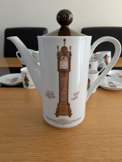 Clock design Coffee Set