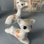 Vintage Retro Deer Ornament Set Image 2