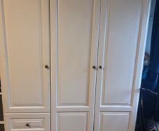 Three Door Wardrobe and Chest Drawers
