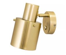 Brass wall lamp plug in