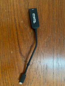 Plugable 2.5G USB-C to RJ45 2.5 Gbps LAN Adapter