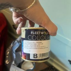 Two bags of paint samples