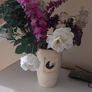 fake flowers and vase Image 2