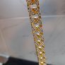 Gold plated iced cuban bracelet Image 5
