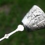 Dutch Silver Souvenir Spoon Shovel With Windmill On Handle Holland 4,5 Long Image 4