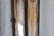 Antique mother of pearl cheroot holder.