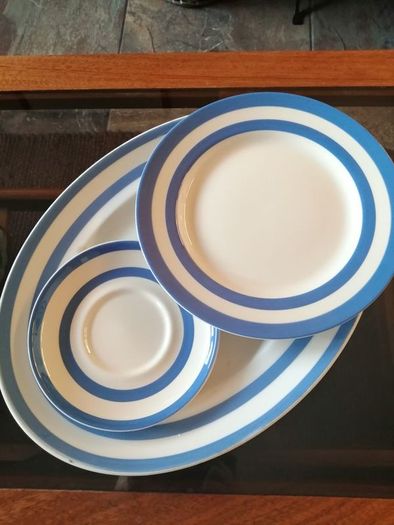 Vintage T.G. Green Blue and White Cornishware